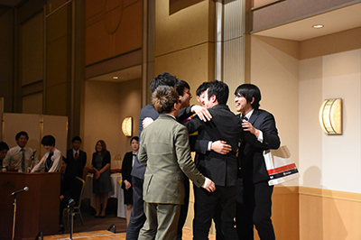 古賀先生から激励の言葉