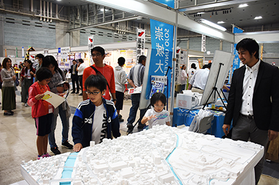 展示の様子