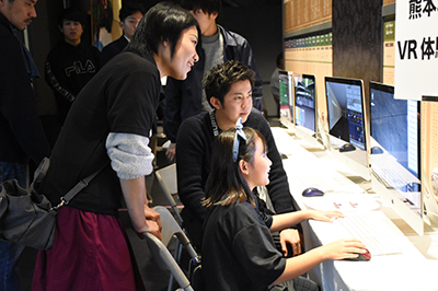 展示の様子①