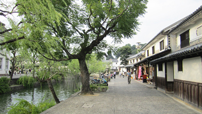 倉敷の美観地区(岡山県倉敷市)