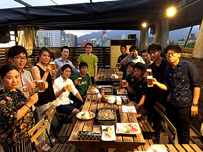 飲み会の様子