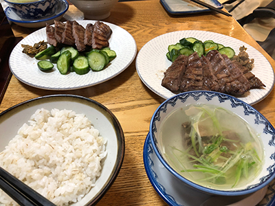 仙台の名物の牛タン