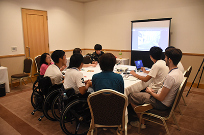 通行状況についての議論の様子