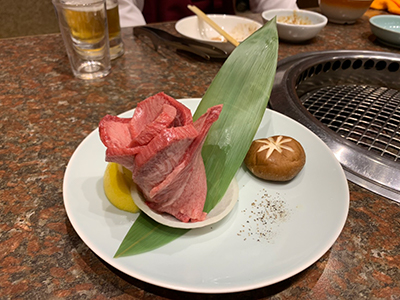 大昌園の特選牛タン
