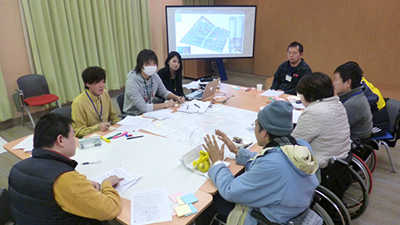 福祉のまちづくりWS第1回，第2回（熊日新聞掲載） 写真1