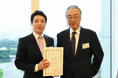三菱財団研究助成に採択／贈呈式：大学掲載画像2