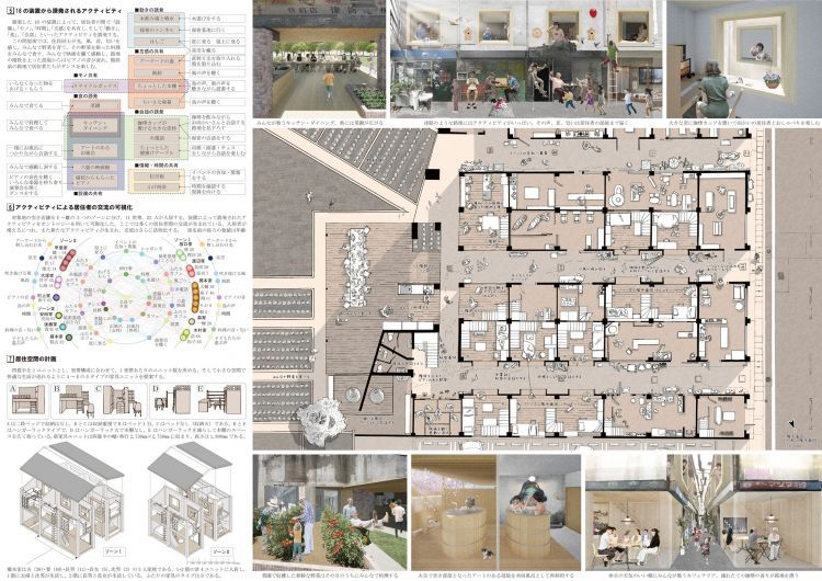 古賀研究室が日本建築学会設計競技で支部入選：大学掲載画像1