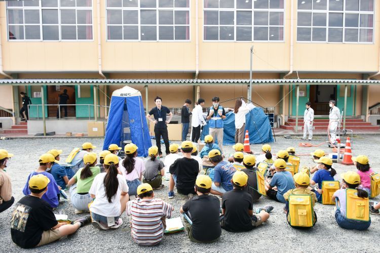 古賀研究室が益城町で防災まちづくり：大学掲載画像2