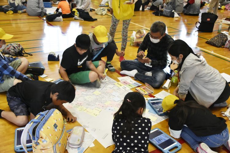 『地域点検・防災マップづくり ワークショップ2024』開催 崇城大学 建築学科が 益城町の小学生と防災まちづくり:大学掲載画像1