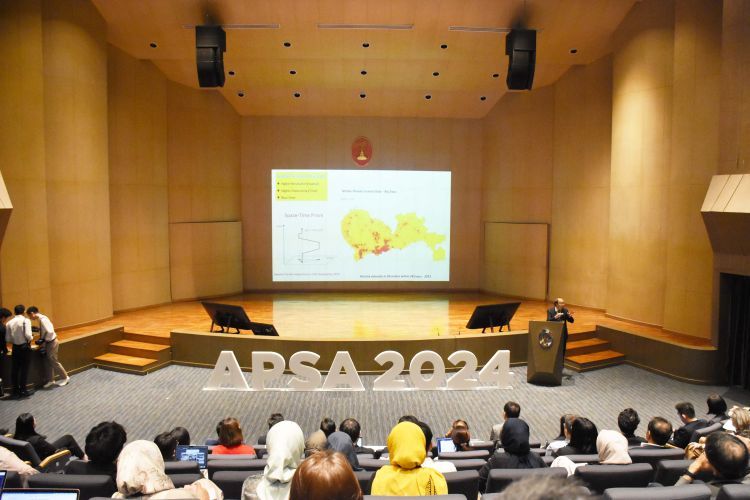建築学科 古賀研究室の金子さんが国際会議APSA2024で研究発表:大学掲載画像1