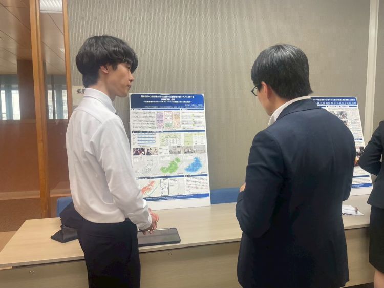 古賀研究室が日本都市計画学会九州支部大会で研究発表：大学掲載画像2