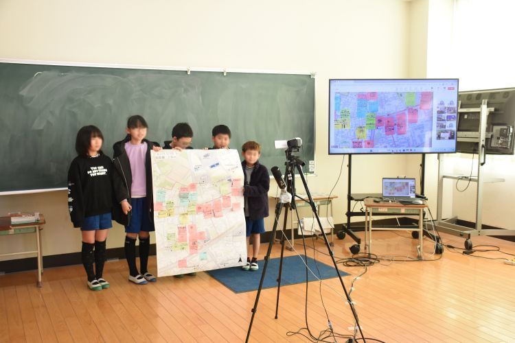 建築学科古賀研究室が 熊本と愛知の小学校をオンラインで結ぶ「二地域連携防災学習」を実施しました:大学掲載画像1